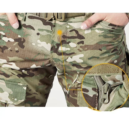 Men's Tactical Multicam Hunting Shirts / Pants /  Elbow/Knee Pads