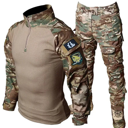 Men's Tactical Uniform Training Suits